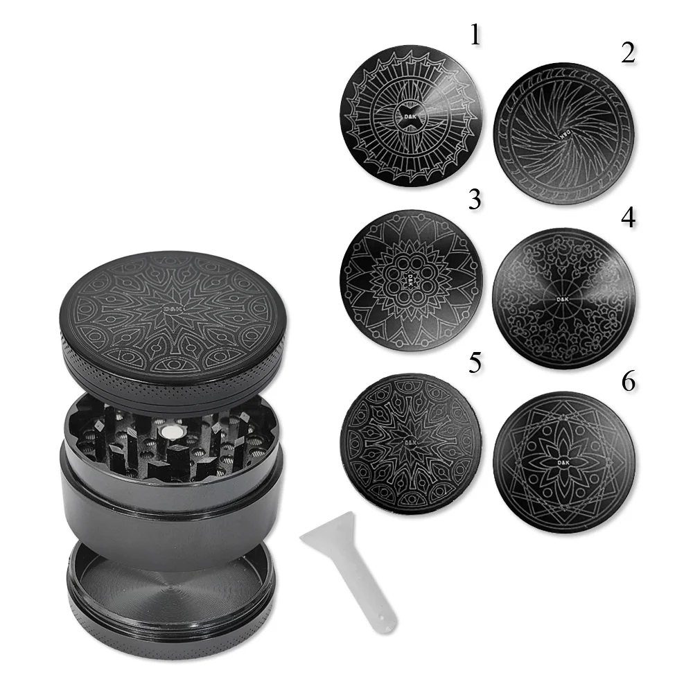 DICHAVADOR DE FUMO MODELO MANDALA EM METAL REF: DKX-2